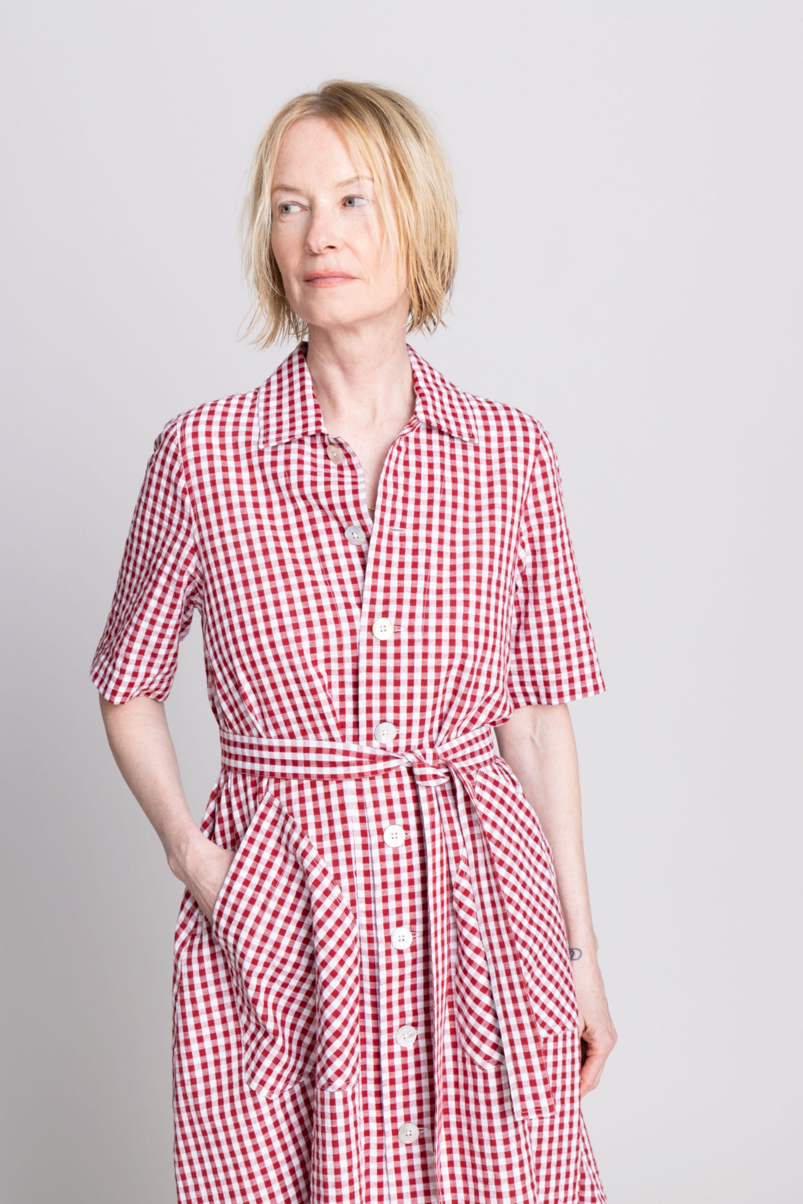 House Dress Red