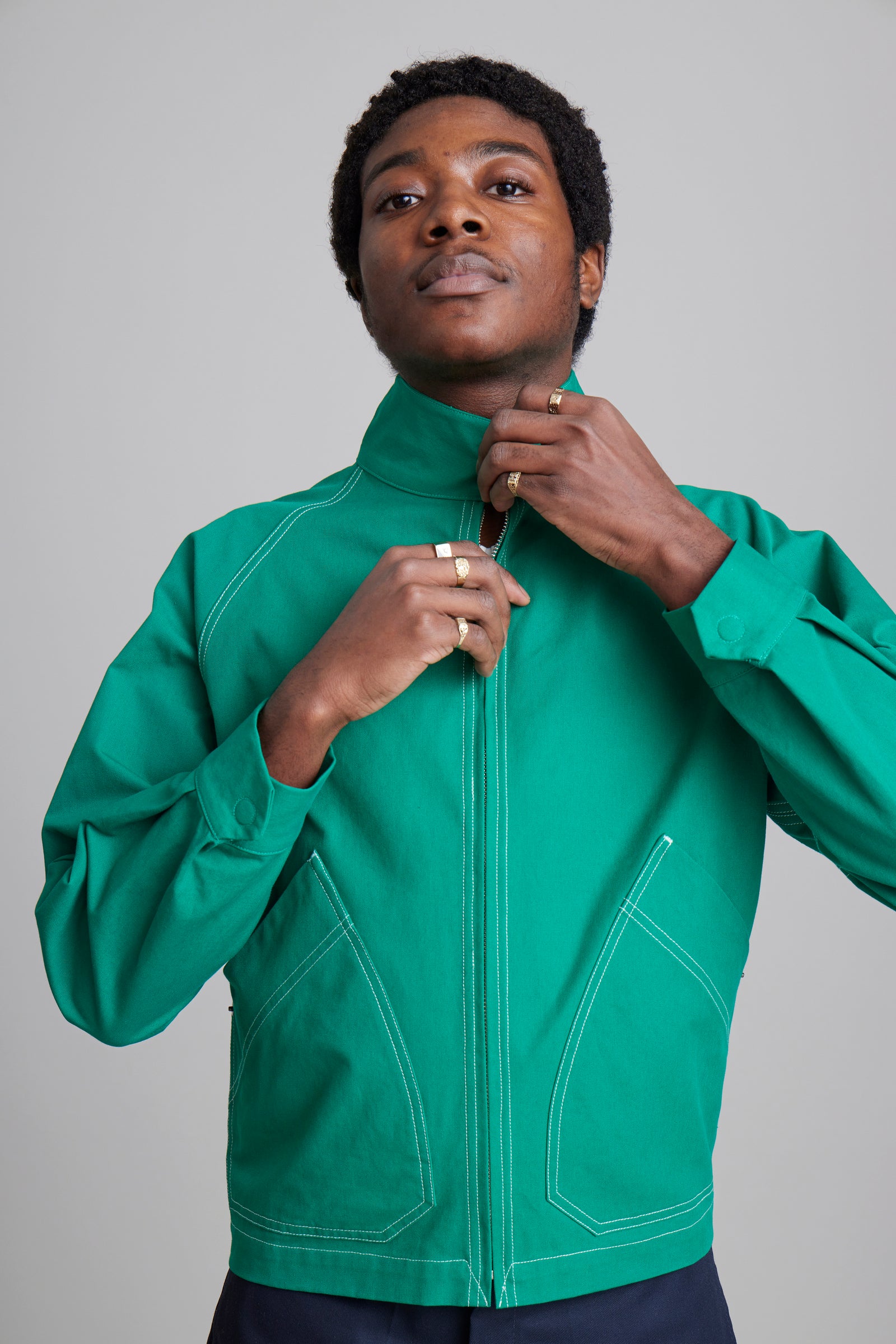 Windbreaker Jacket Green
