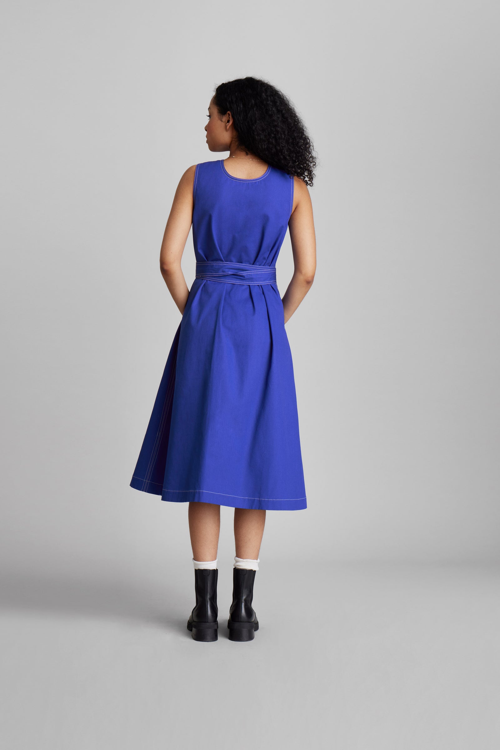 Wrap Dress Blue