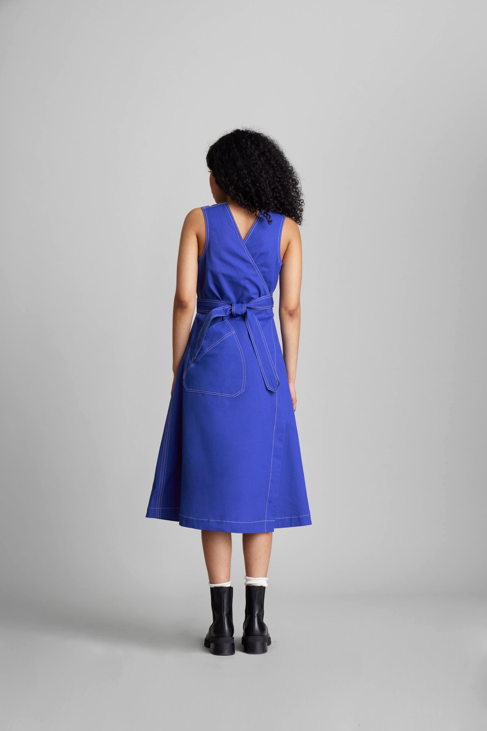 Wrap Dress Blue
