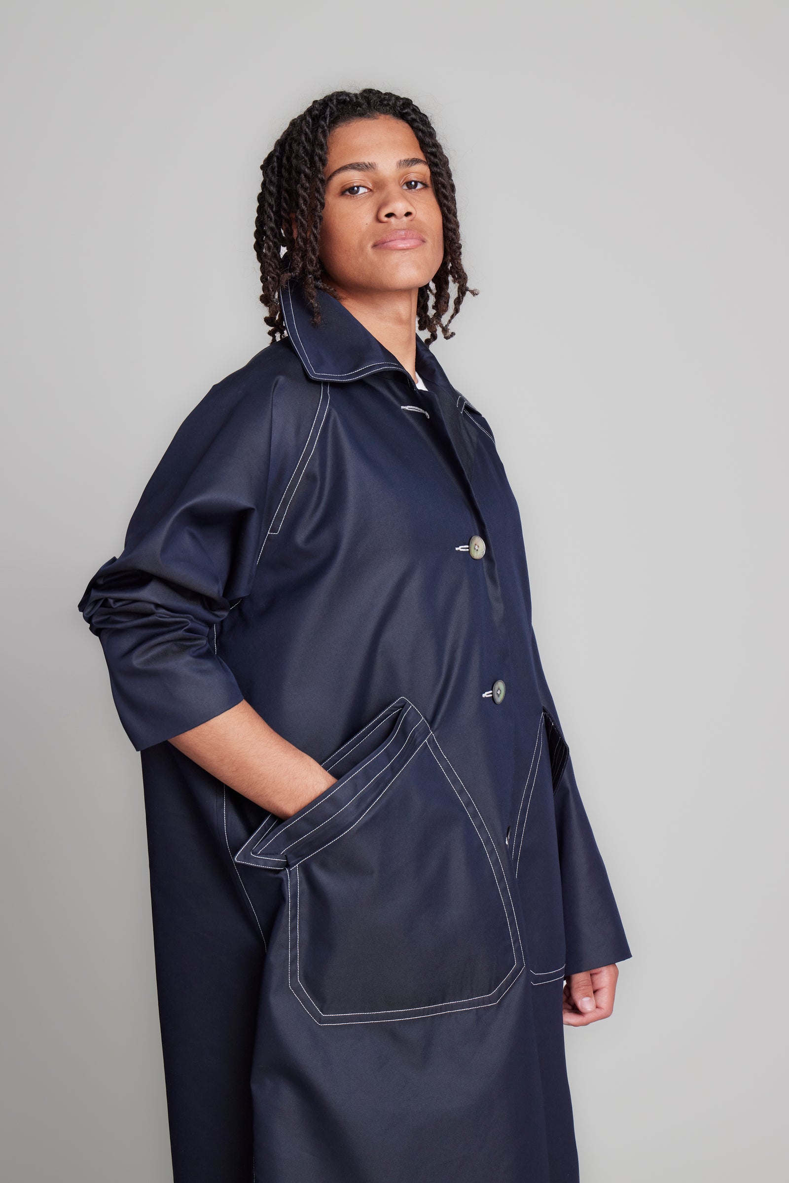 Trench Coat Navy