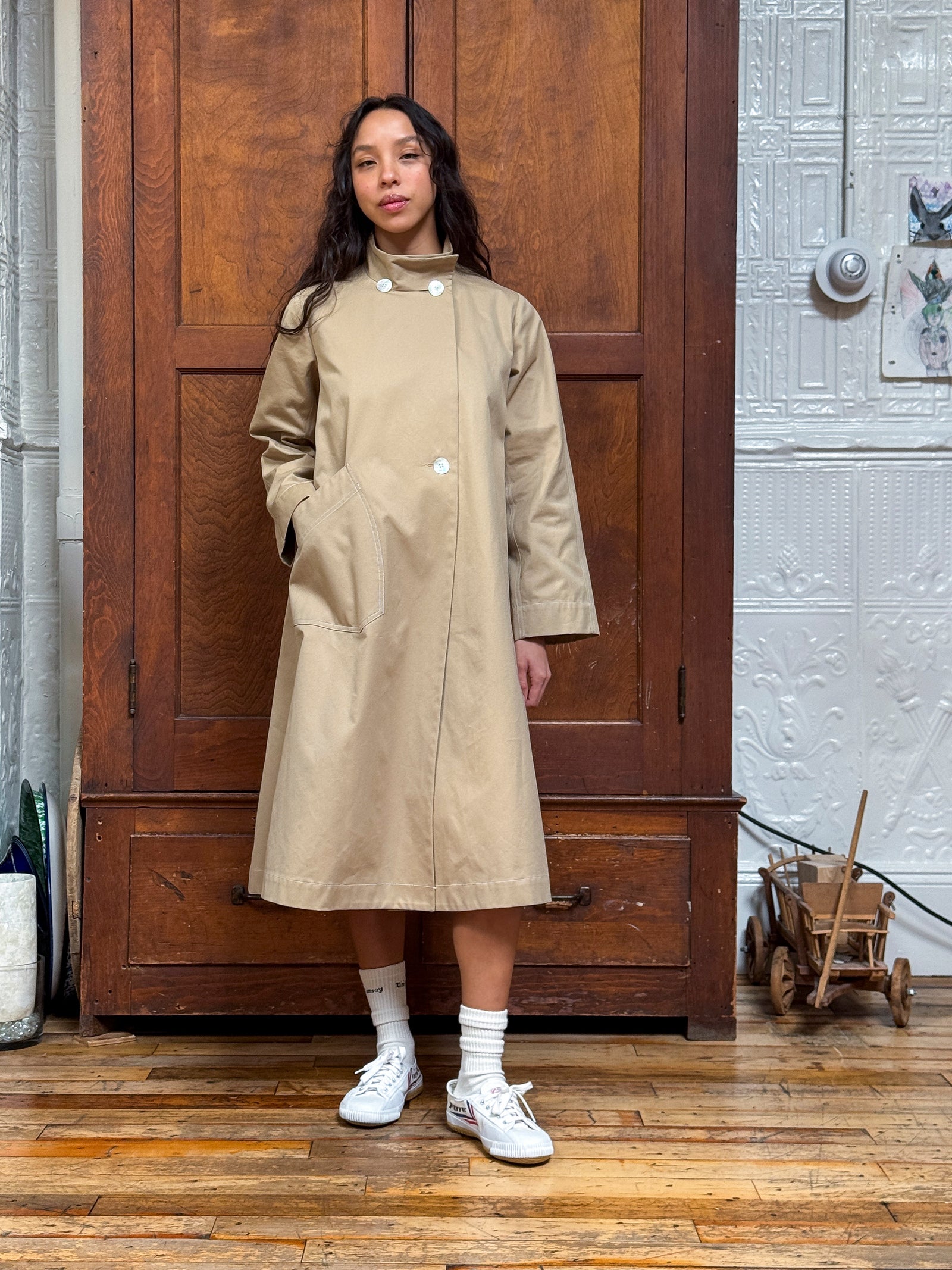 Gugu Dress : Beige