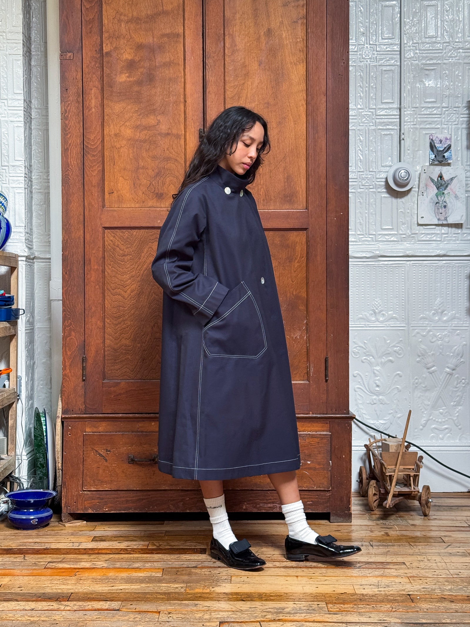 Gugu Dress : Navy