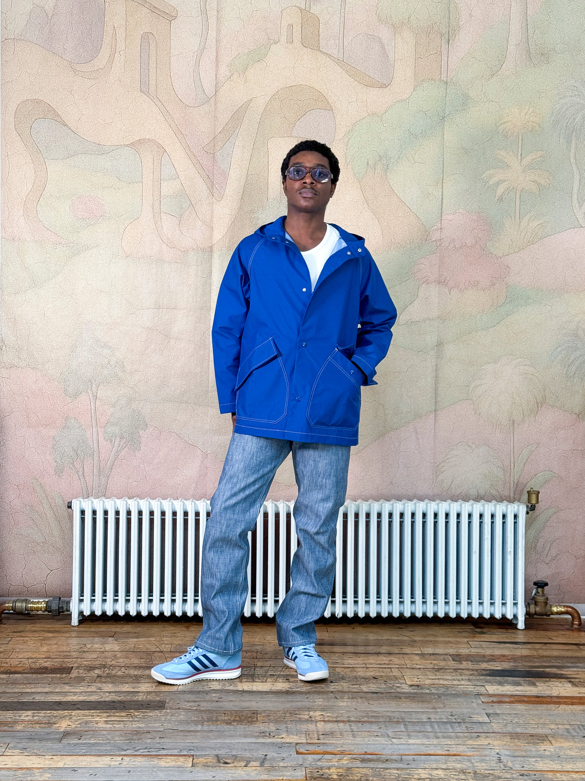 Rain Anorak : Blue