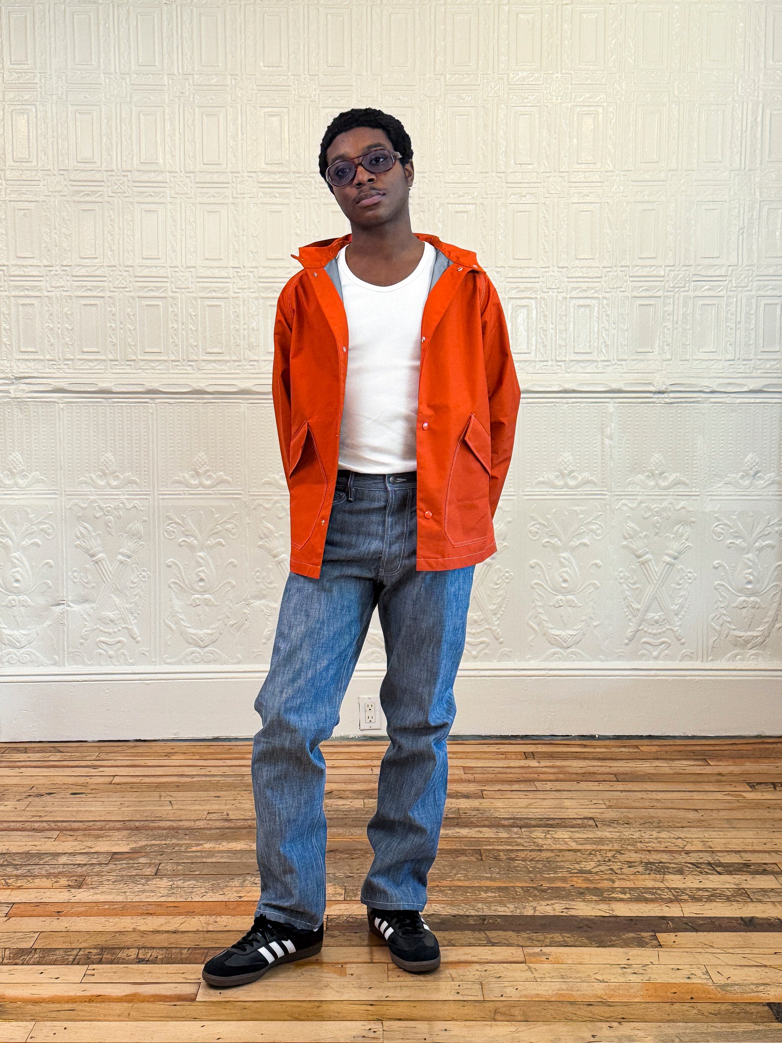 Rain Anorak : Orange
