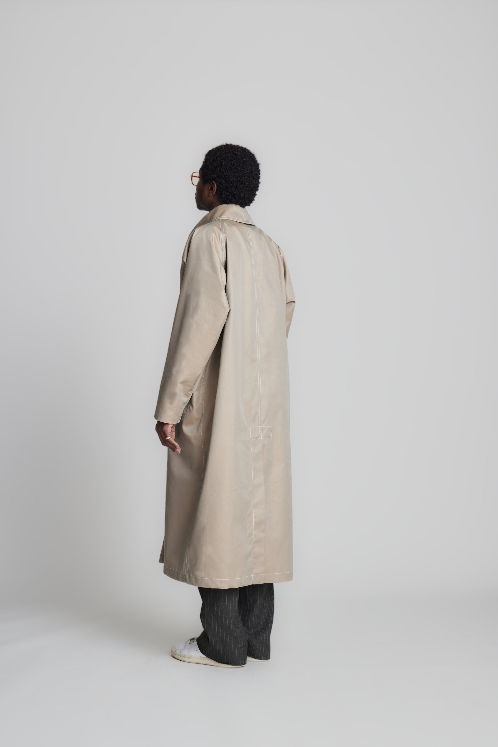 A.B. Uniform - Trench Coat : Sand