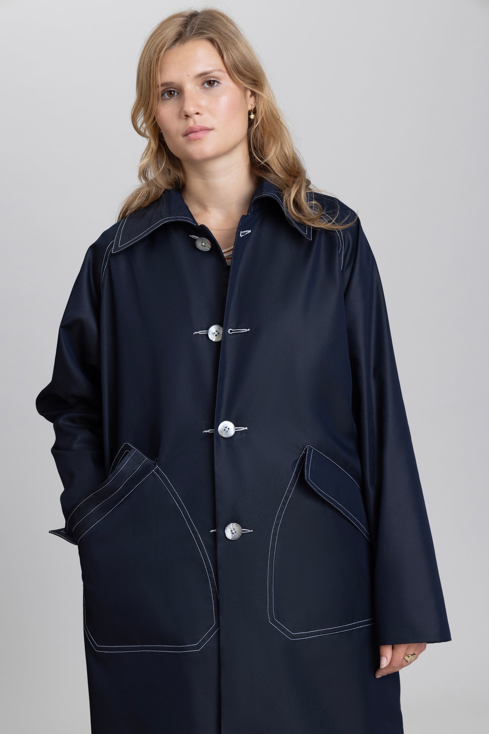 Trench Coat Navy