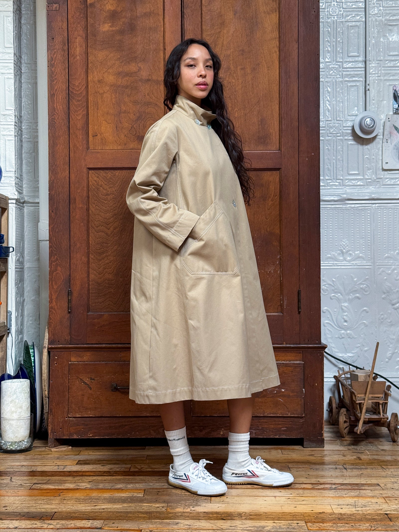 Gugu Dress : Beige