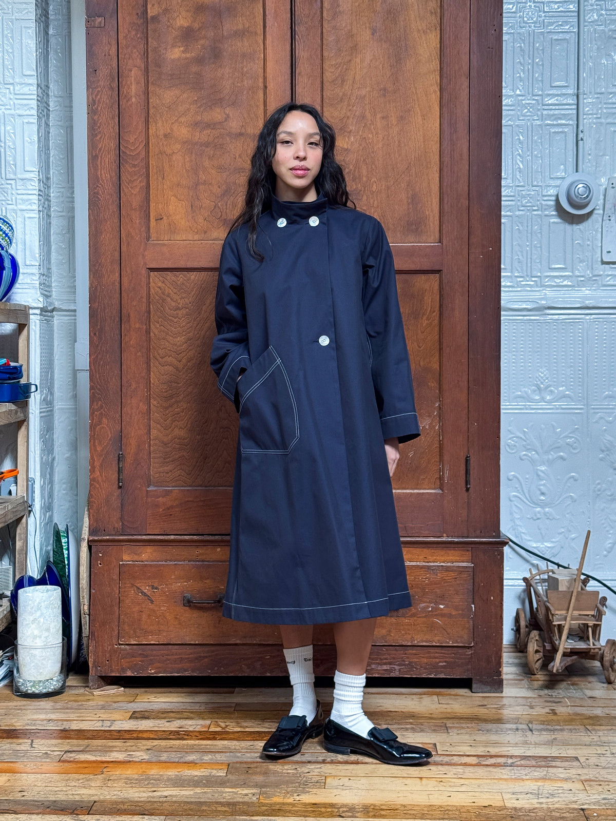 Gugu Dress : Navy