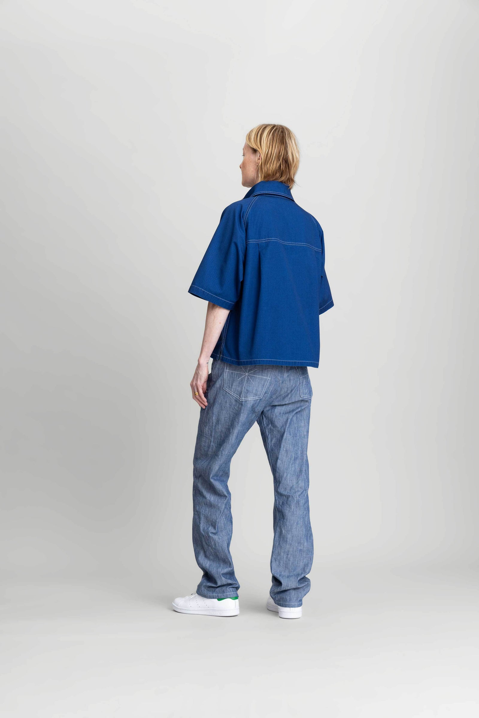 A.B. Camp Shirt : Dark Indigo