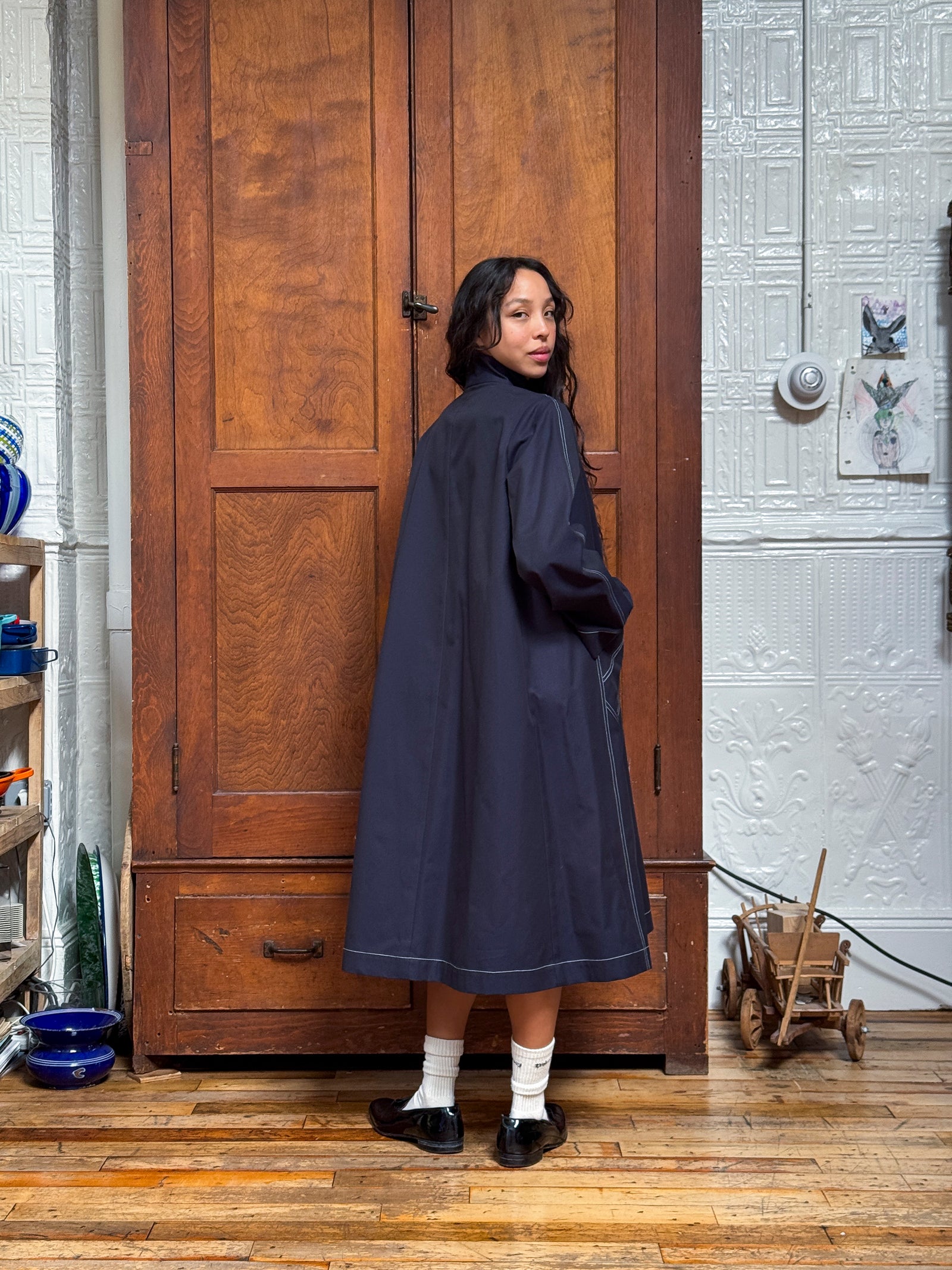 Gugu Dress : Navy