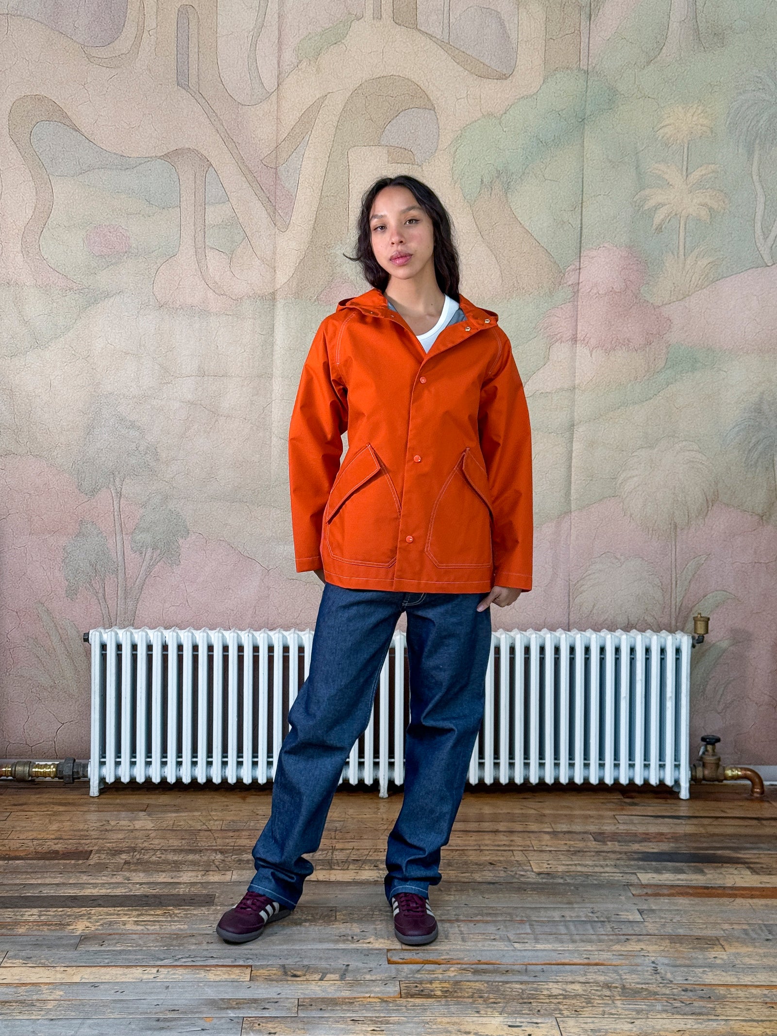 Rain Anorak : Orange