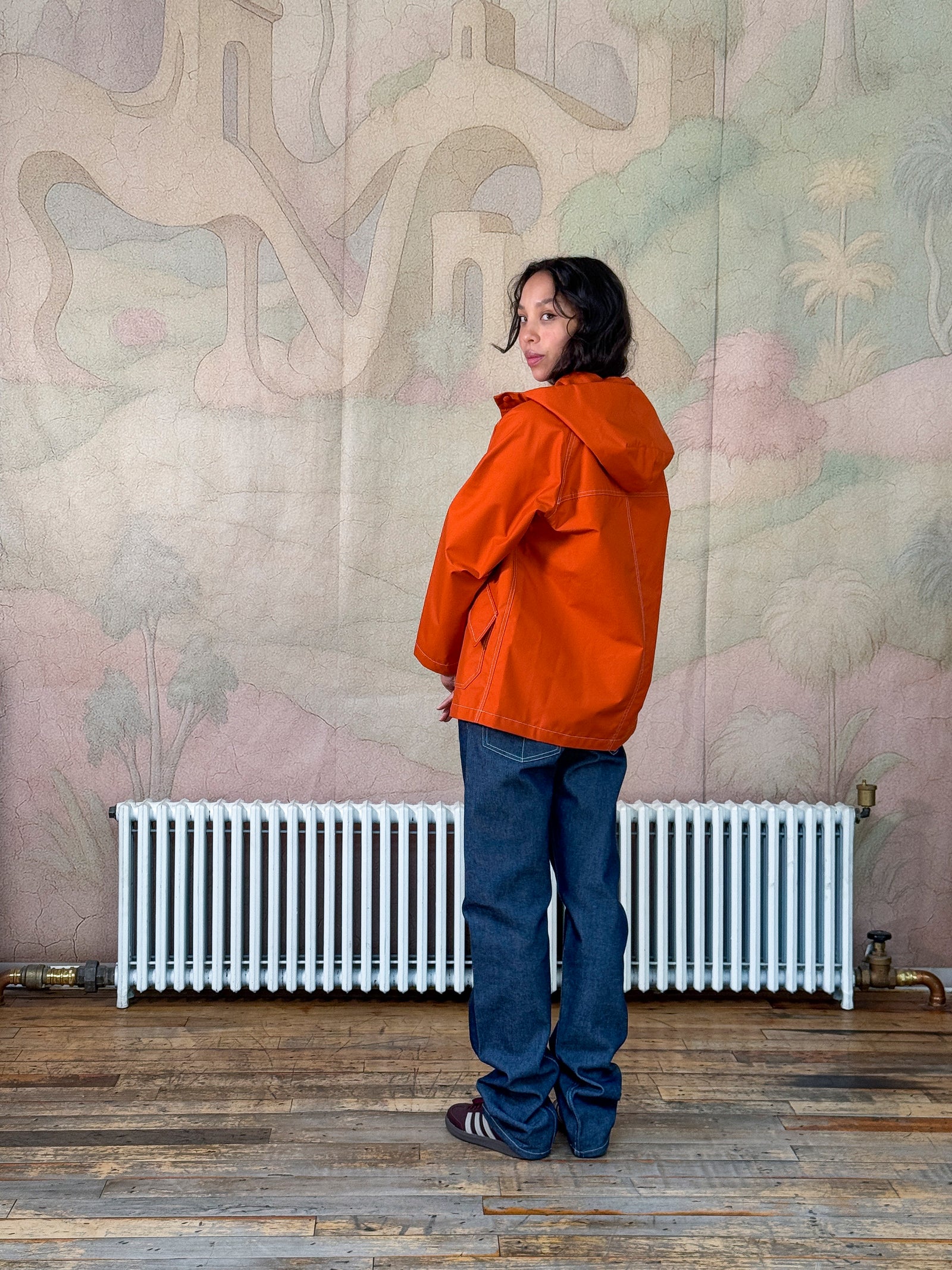 Rain Anorak : Orange