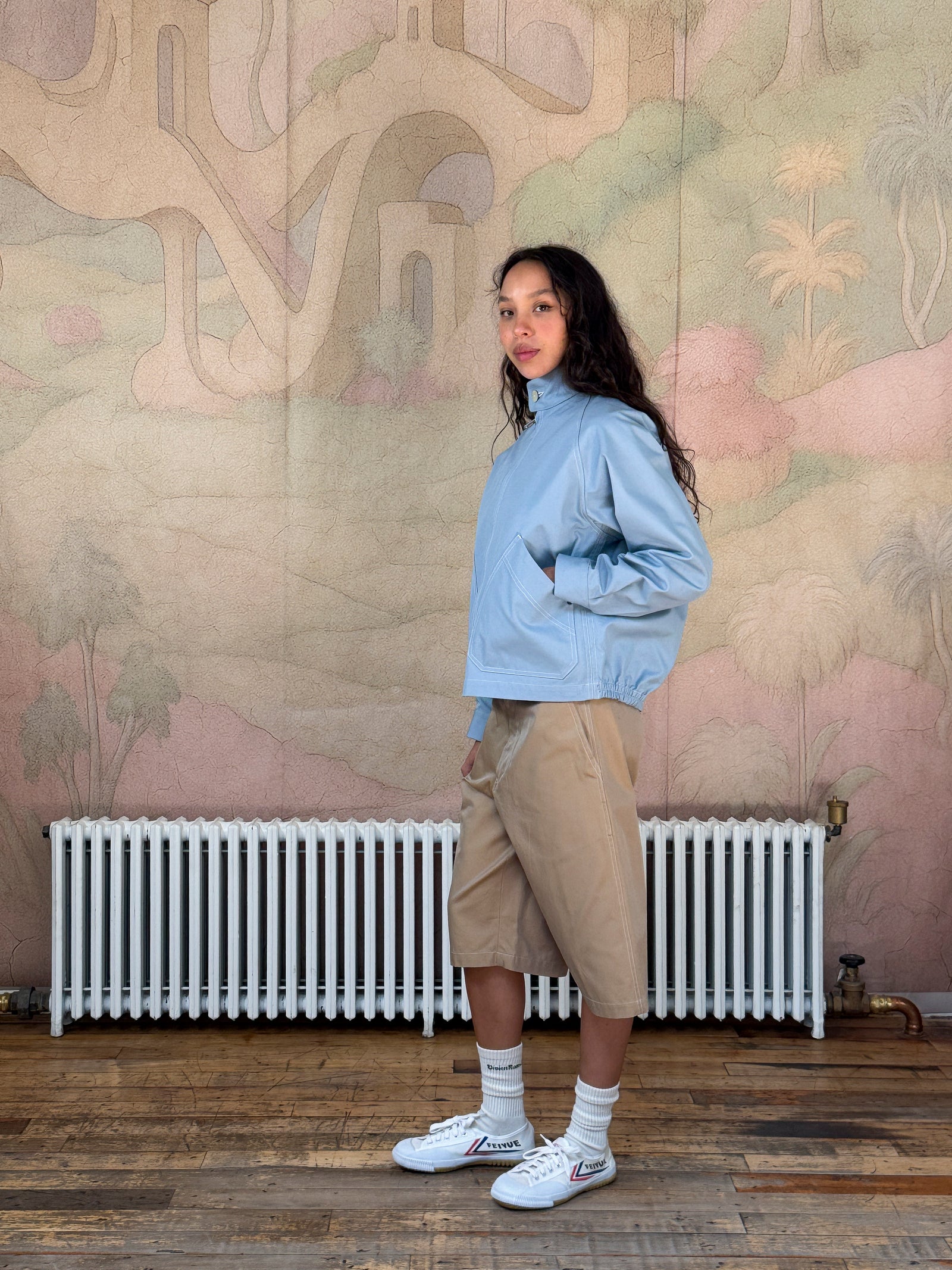 Windbreaker Jacket : Sky